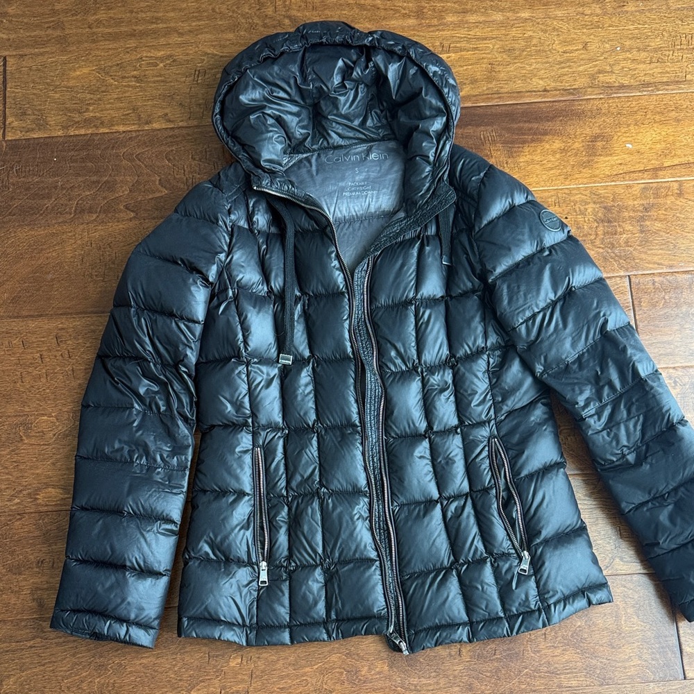 Calvin Klein Black Lightweight Down Jacket